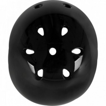 Casque Noir Brillant Ventura Freestyle BMX et Skating Taille M (54-58 cm) - 2