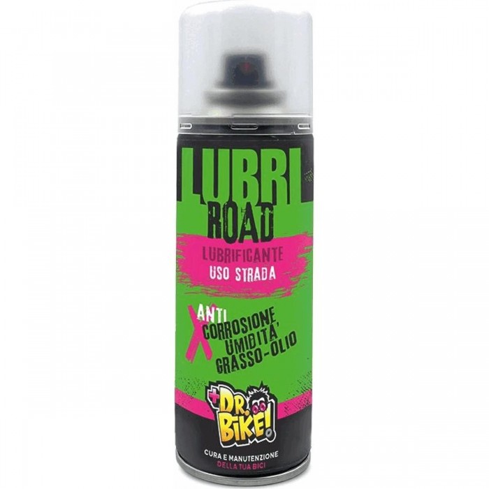 Dr.bike ROAD Chain Lubricant Spray 200ml - Ideal for Road Use - 1