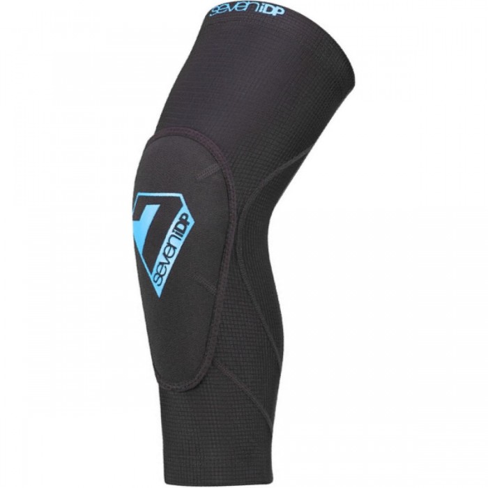 Sam Hill Lite Elbow Guard Lightweight Size M Black-Blue for Trail Riding - 1