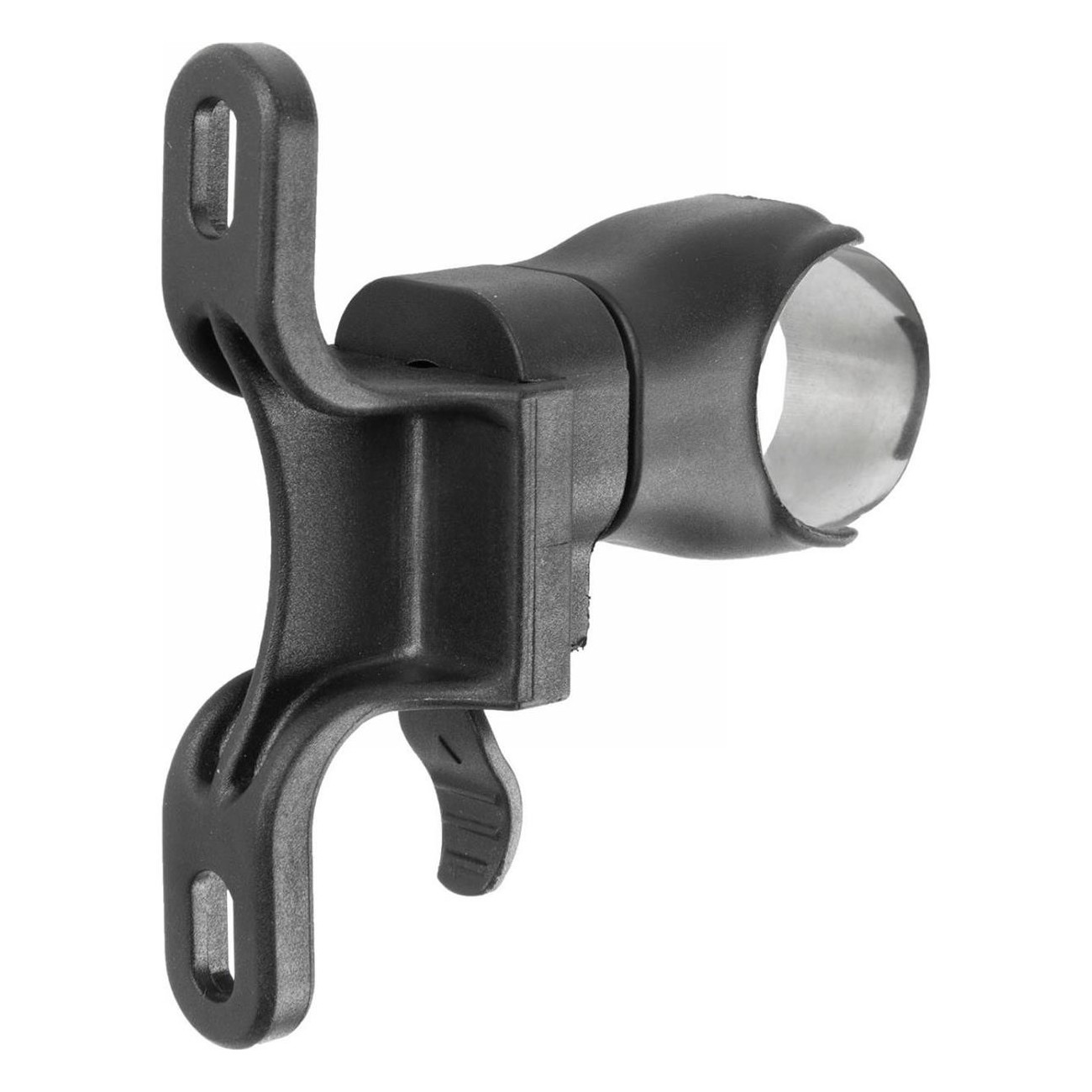 Adaptateur de porte-bouteille M-WAVE Noir en Plastique pour Guidon et Tube de Selle - 1