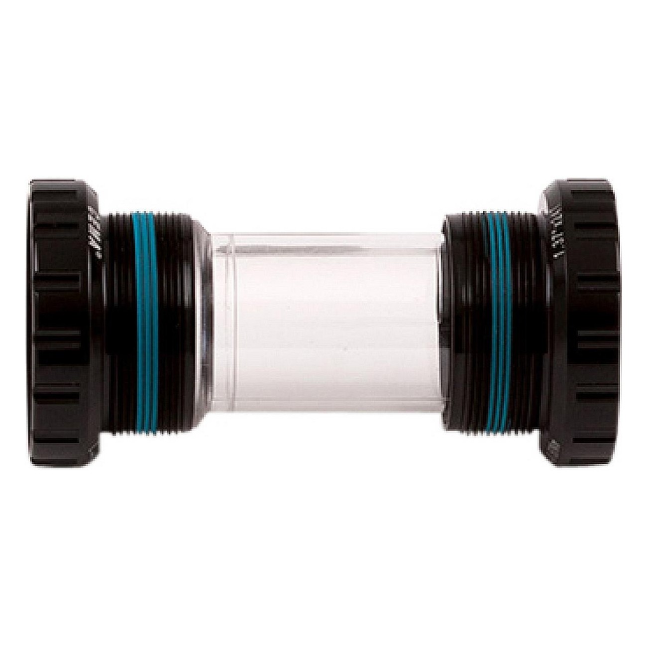 Cápsulas BSA de Acero Inoxidable para Shimano - Compatibles 68/73 mm - Negro - 1