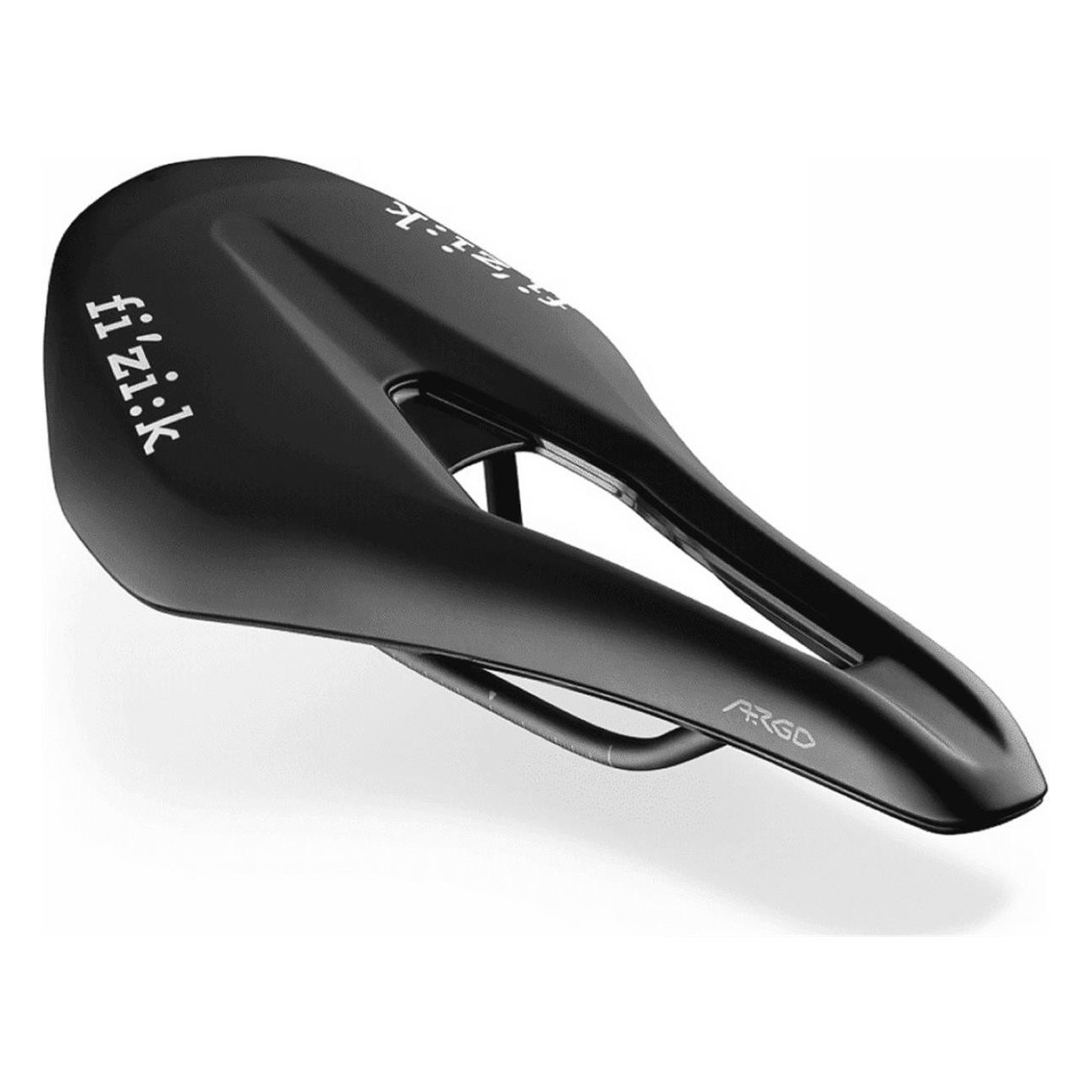 Vento Argo R5 265x140 mm Schwarz Rennrad Sattel - Kurzes Nasendesign und Stabilität - 3