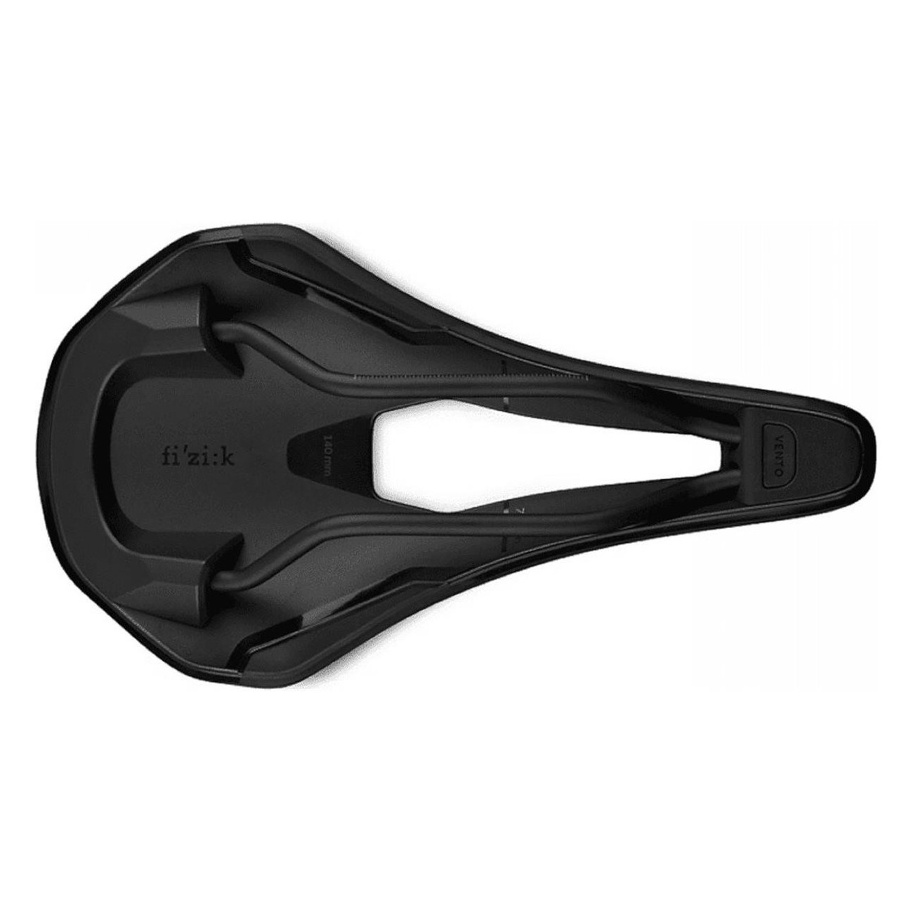 Sella Vento Argo R5 265x140 mm Nera per Bici da Corsa - Design a Naso Corto e Supporto Ischiatico per Stabilità e Comfort - 5 - 