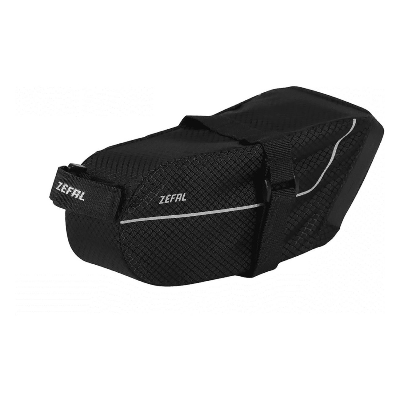 Z Light Pack L 1.4L Waterproof Saddle Bag in Black Ripstop Polyester - 2