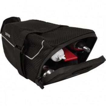 Z Light Pack L 1.4L Waterproof Saddle Bag in Black Ripstop Polyester - 3