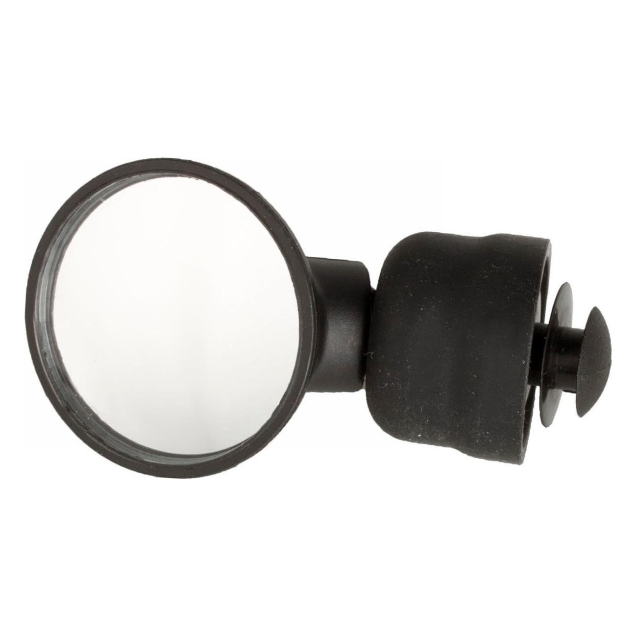 Micro Spy 35mm Black Bicycle Mirror Adjustable for M-Wave Handlebar - 1