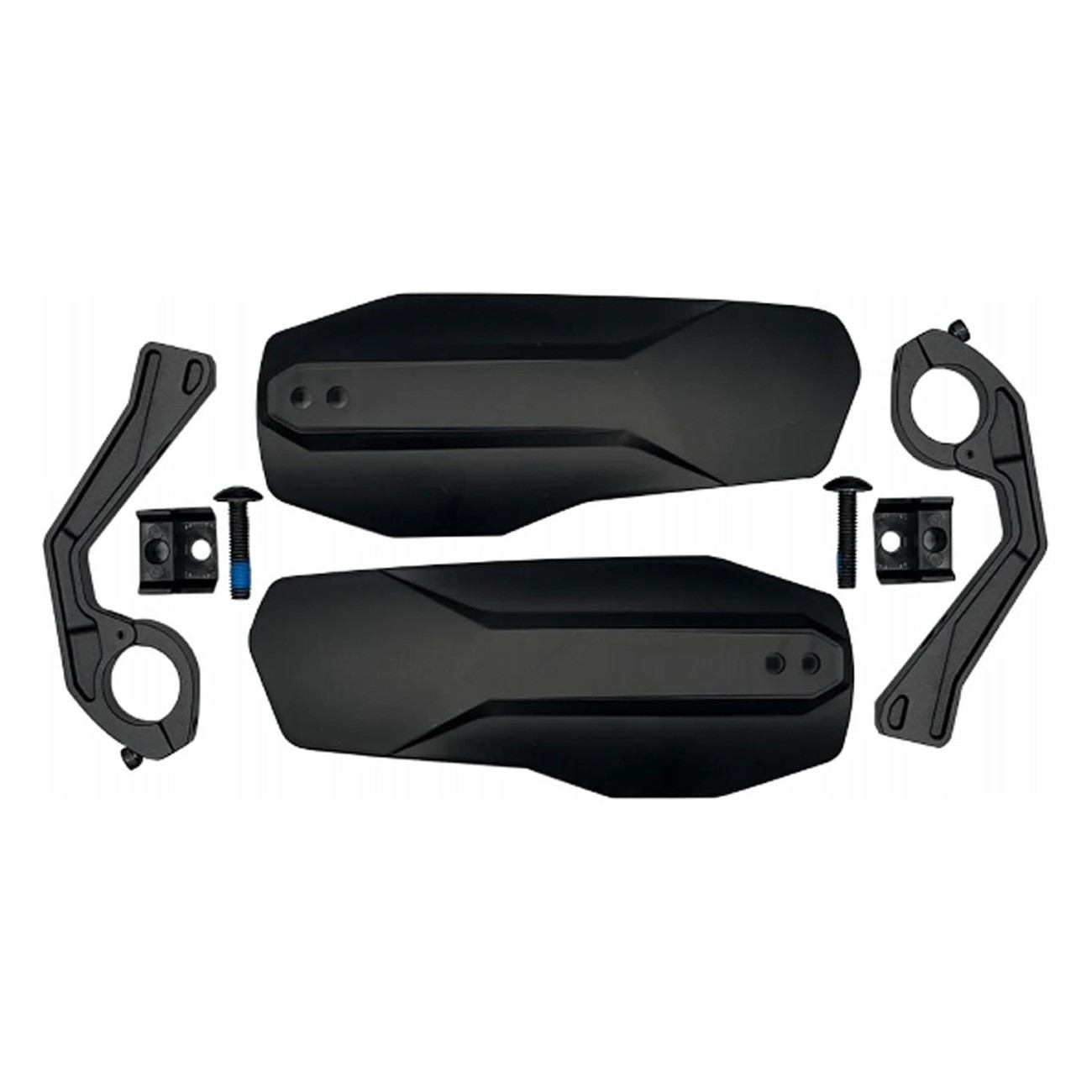 Nock V2 Pair of Ultra Durable Nylon Handguards with Reinforced Aluminum Support - 168g - 1