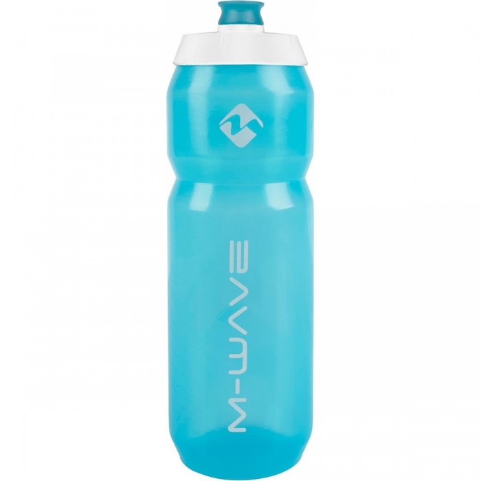 M-Wave Trinkflasche 750ml aus transparentem Blau Kunststoff - 1