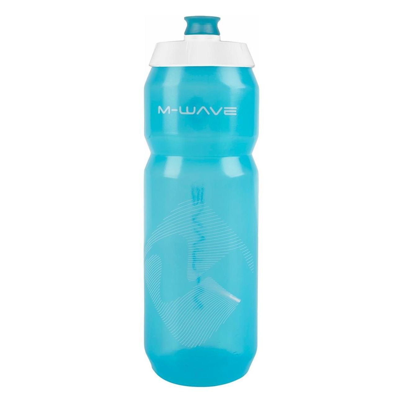 Botella M-Wave 750ml de Plástico Azul Transparente - 3