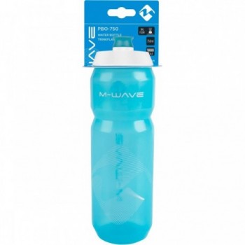 Botella M-Wave 750ml de Plástico Azul Transparente - 4