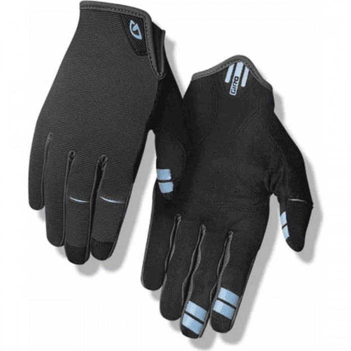 Gants Longs DND XL Été Respirants Gris Charbon/Bleu pour Vélo - 1