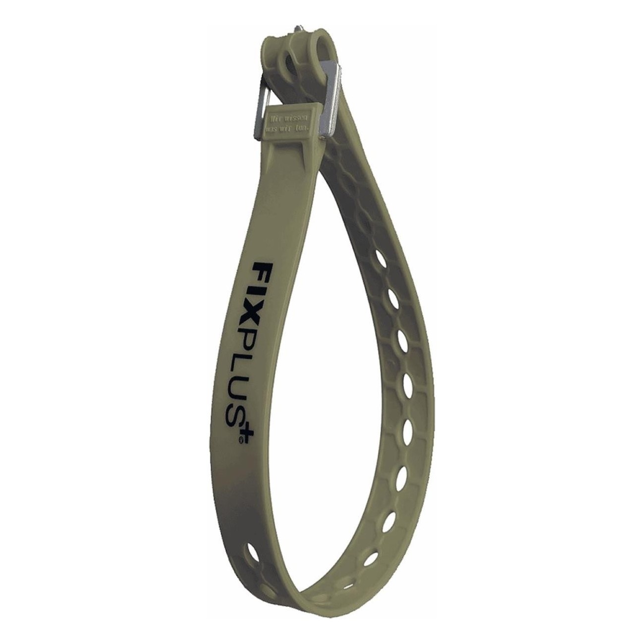 Sangle de Fixation Fixplus 66 cm en Plastique TPU Vert Olive, Résistante et Polyvalente - 1