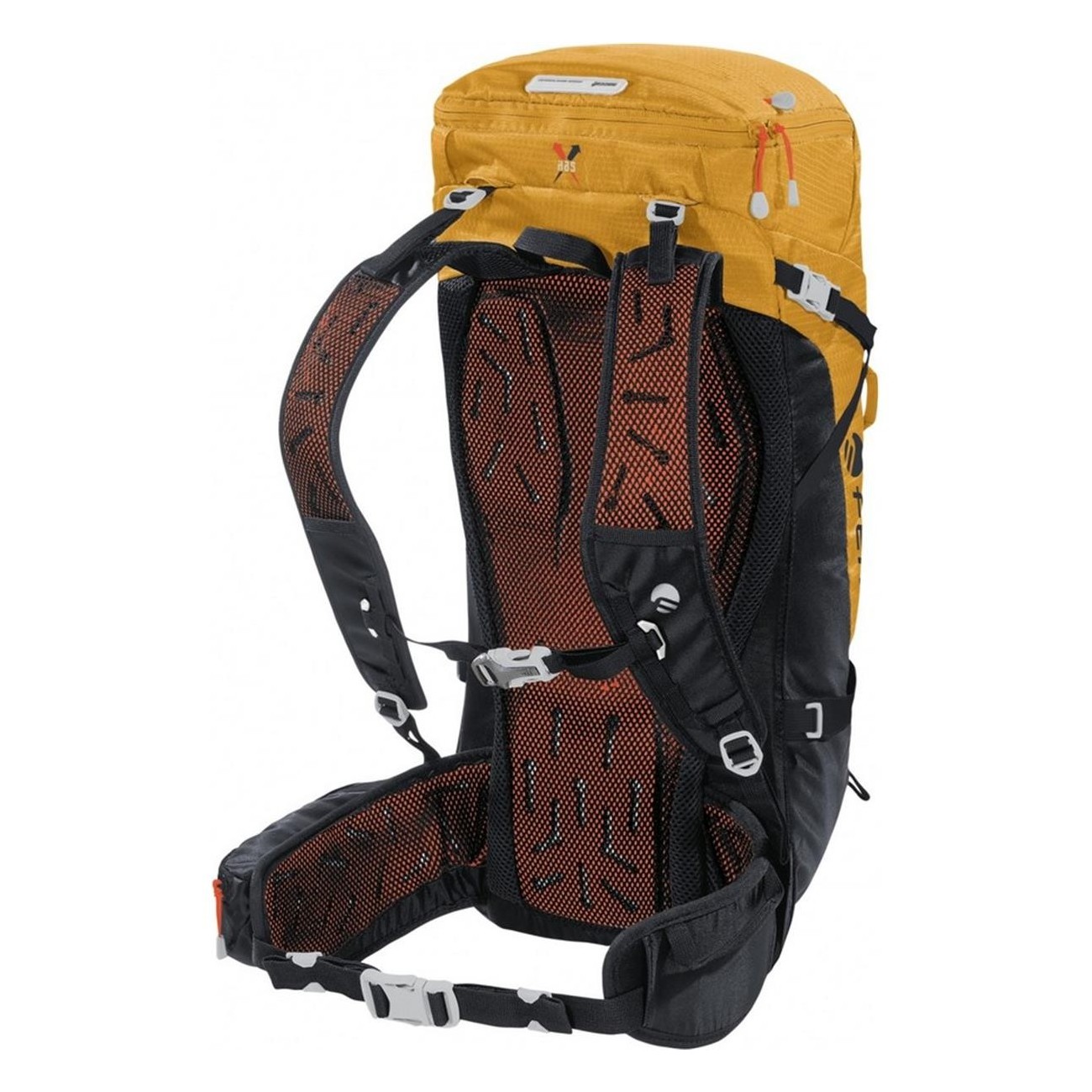 Mochila Triolet 25+3L Amarilla para Alpinismo y Escalada - 2