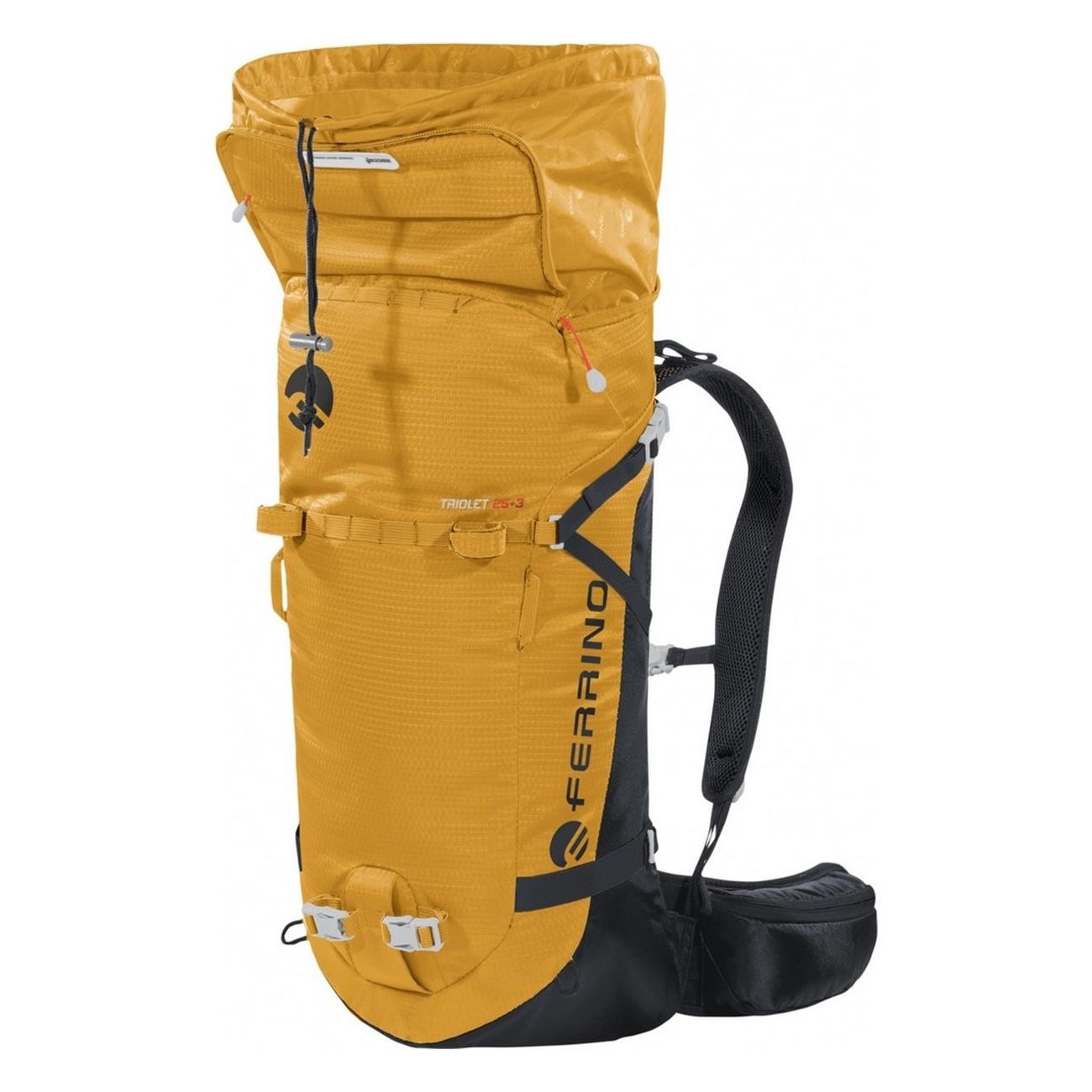 Mochila Triolet 25+3L Amarilla para Alpinismo y Escalada - 3