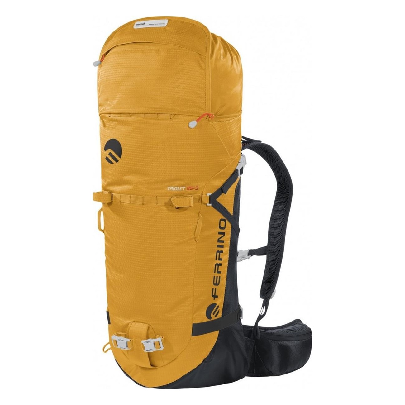 Mochila Triolet 25+3L Amarilla para Alpinismo y Escalada - 4