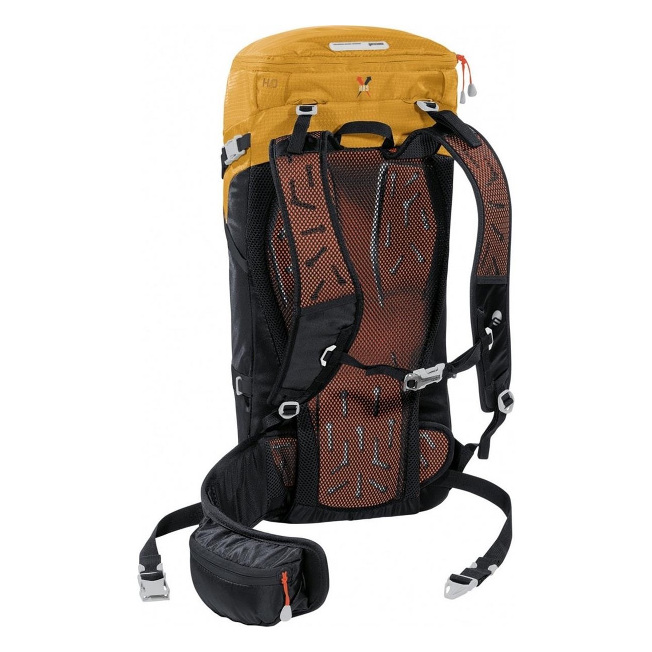 Mochila Triolet 25+3L Amarilla para Alpinismo y Escalada - 5