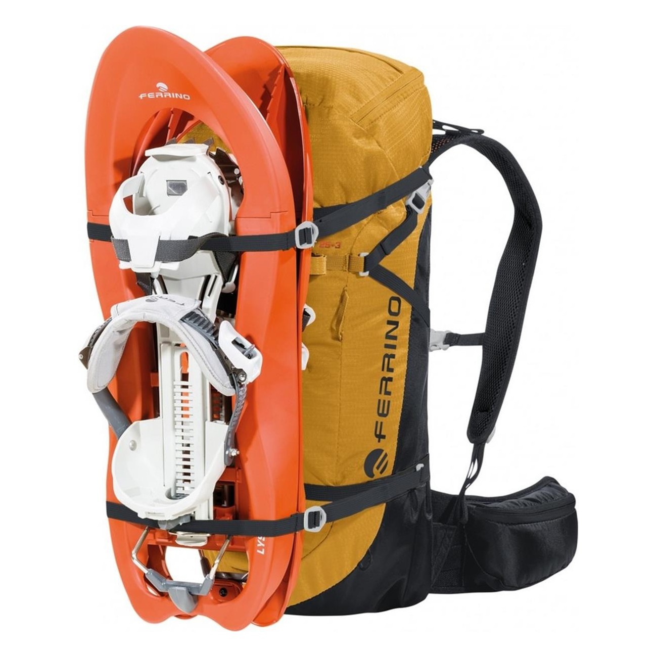 Mochila Triolet 25+3L Amarilla para Alpinismo y Escalada - 8