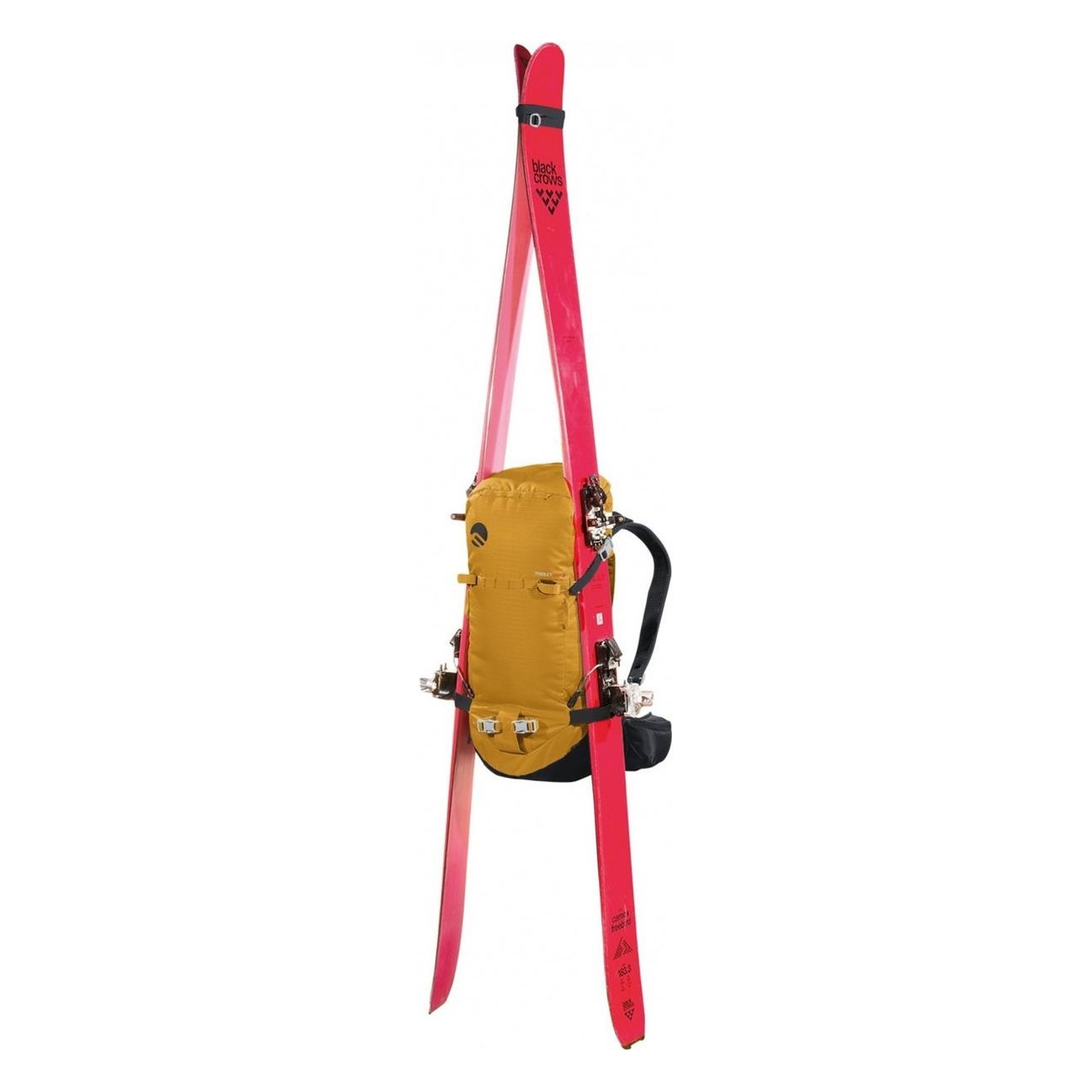 Mochila Triolet 25+3L Amarilla para Alpinismo y Escalada - 11