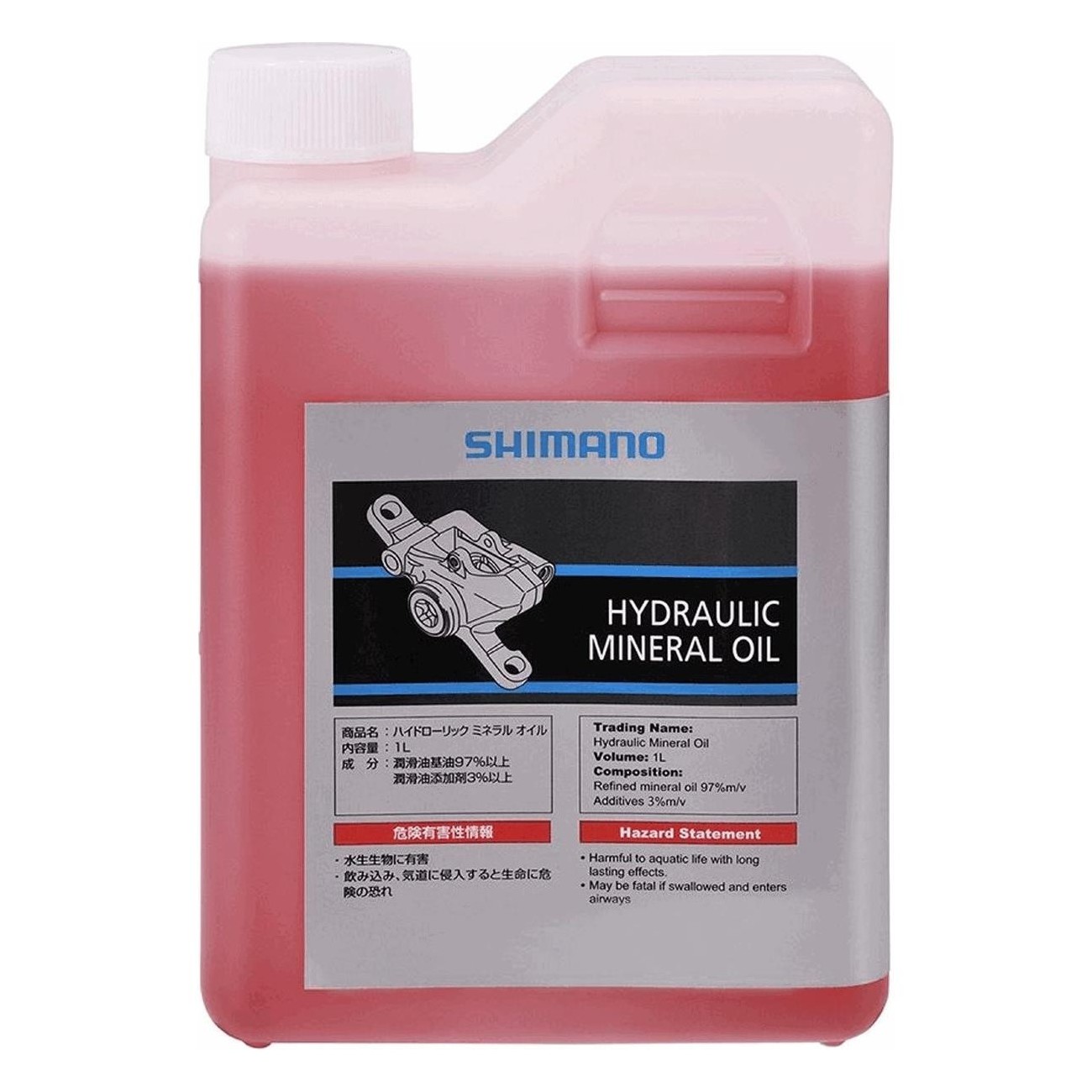 Shimano Hydraulic Brake Mineral Oil 1L - High Quality & Optimal Performance - 1