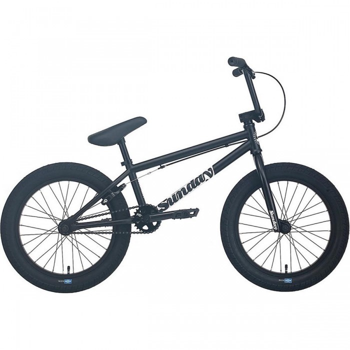 BMX Sunday Primer 18' Nero Opaco - Prestazioni Eccellenti e Stile Inconfondibile - 1 - Bmx - 0630950928811