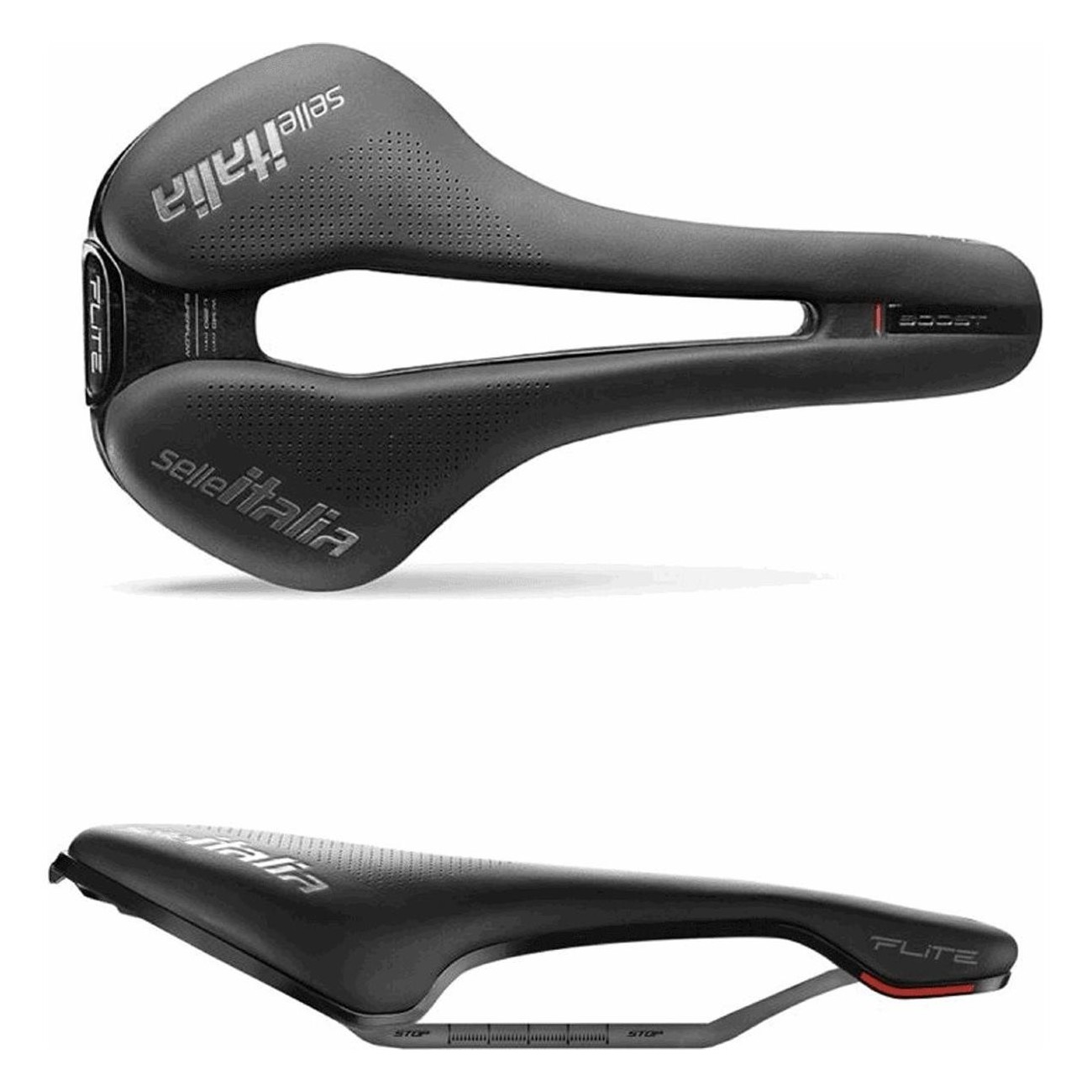 Selle Italia Flite Boost Black Superflow 135x248mm 194g - Performance & Comfort - 1