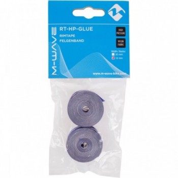 Selbstklebendes Nylonband Blau 16mm x 28'', 0,5mm dick, ultraleicht - 3