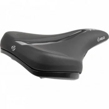 Selle VELO-FIT E1 pour E-bike, Taille M, 145x270 mm, Couleur Noir - 1