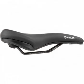 Selle VELO-FIT E1 pour E-bike, Taille M, 145x270 mm, Couleur Noir - 2