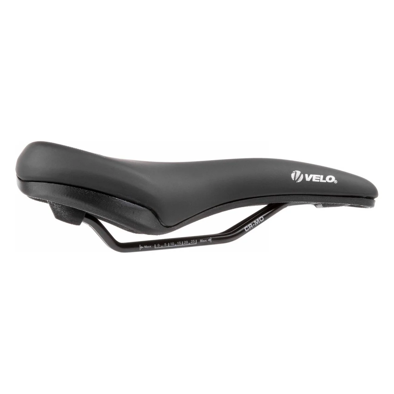 Selle VELO-FIT E1 pour E-bike, Taille M, 145x270 mm, Couleur Noir - 2