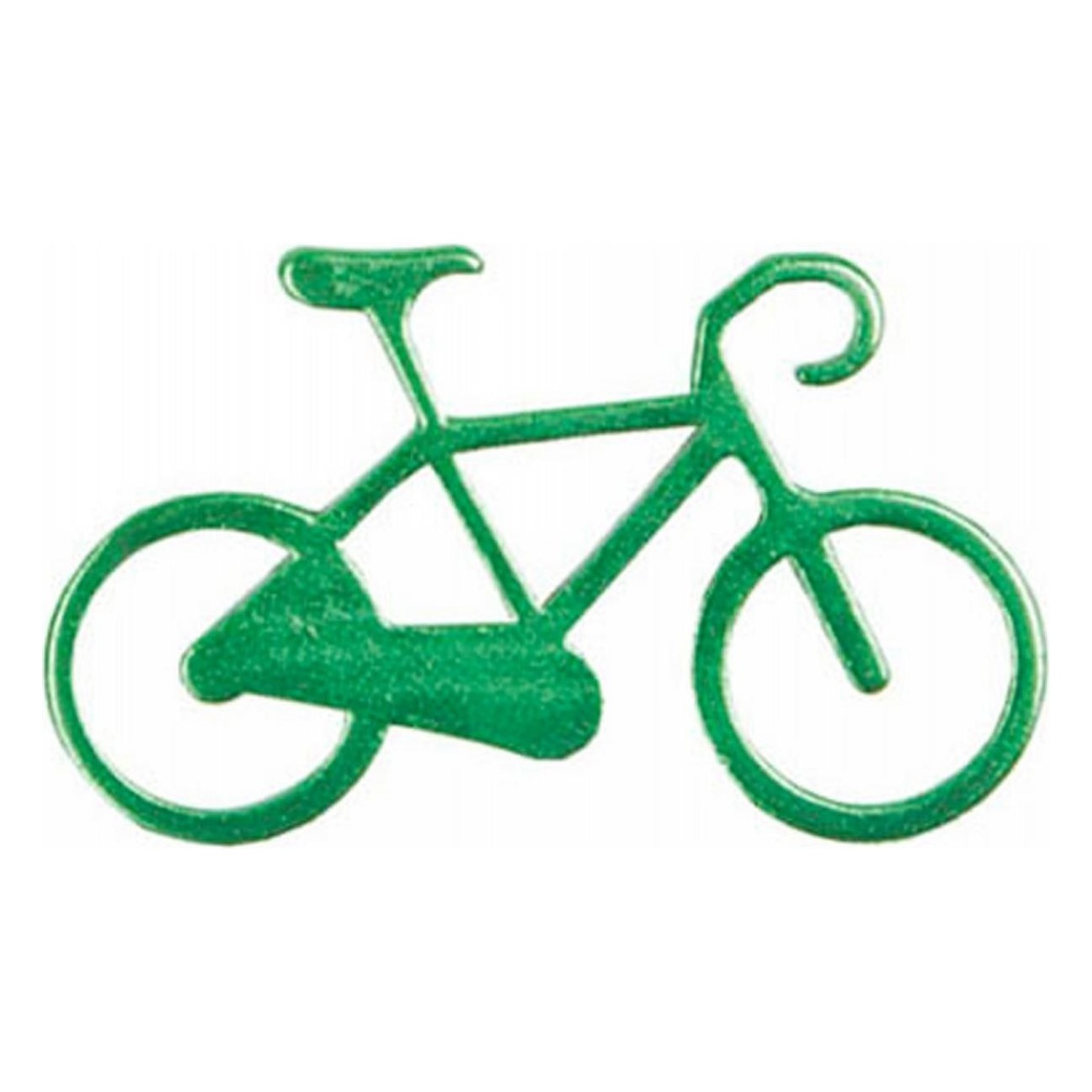 Set de 12 Llavero de Aluminio con Motivo de Bicicleta, Colores Variados - 2