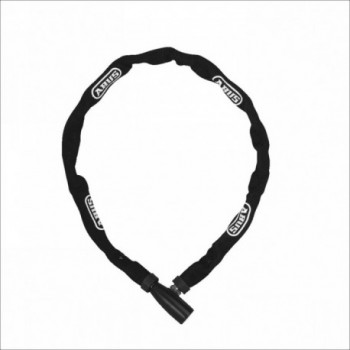 Black Chain Lock 4x1100 mm for Kids' Bicycles - Steel Security and Protection - 1