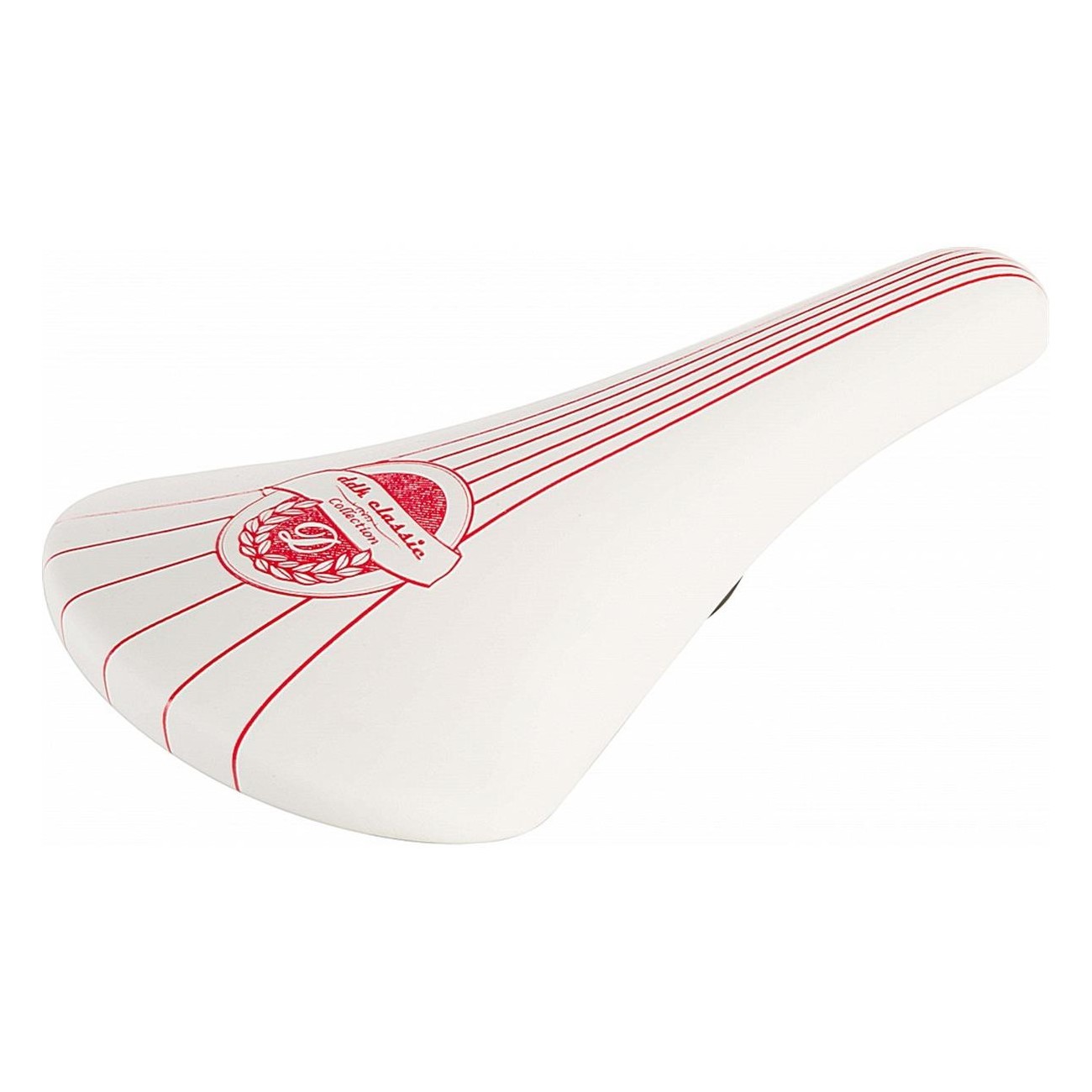 Selle Citybike Édition Spéciale en Blanc avec Acier et Revêtement Skay - 326g - 1