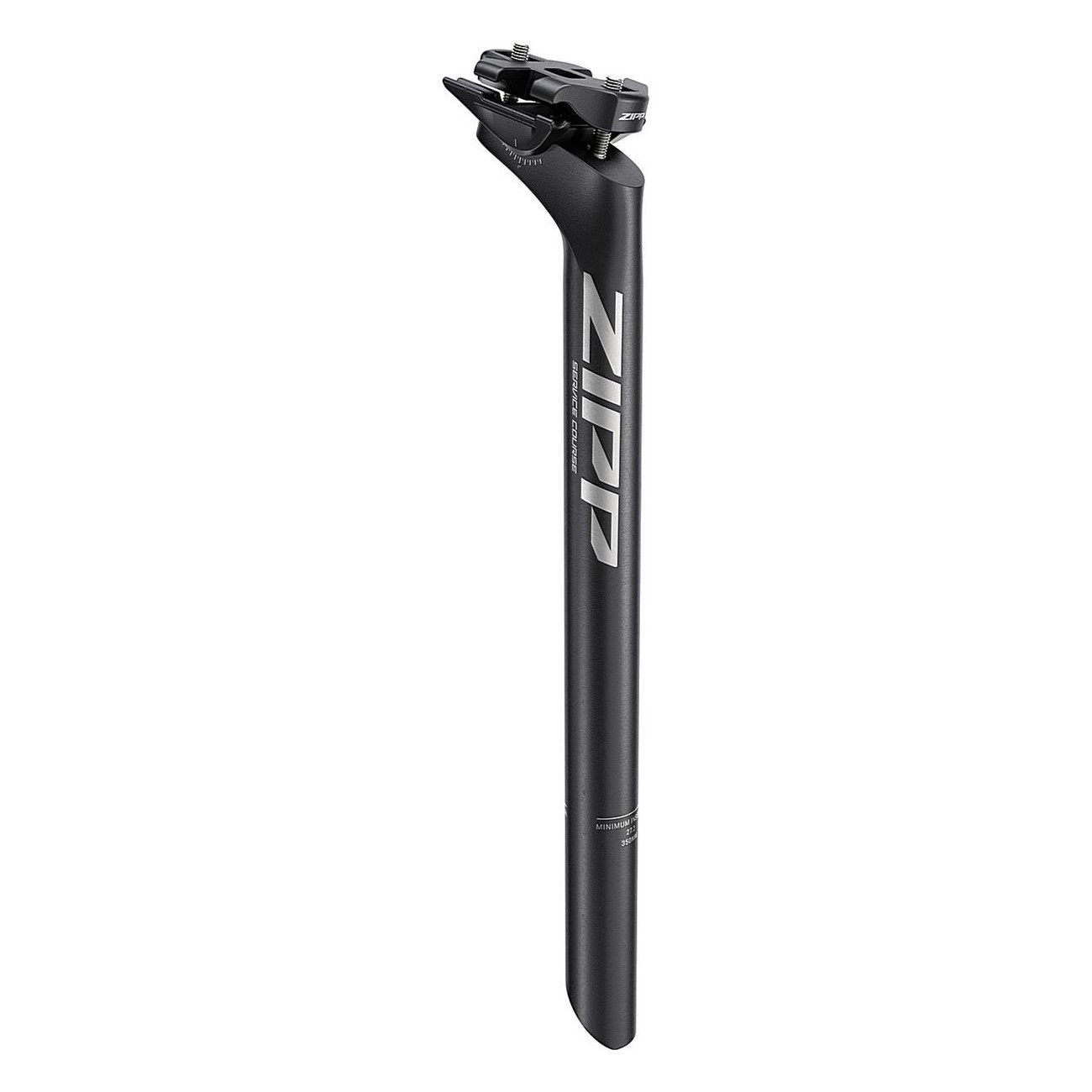 Tige de selle Zipp Service Course en aluminium 31,6 mm x 350 mm, décalage 20 mm, noir - 1