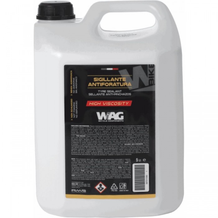 Non-Foaming Sealant 5L for Tubeless and Inner Tubes, Ammonia-Free - 1