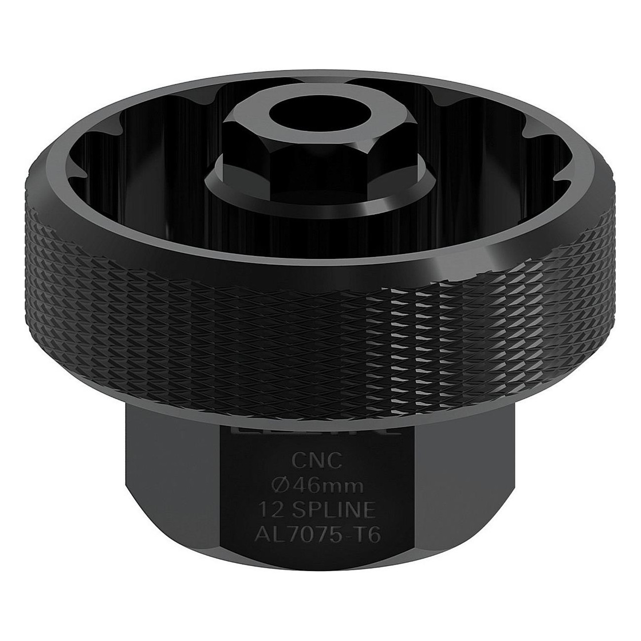 Herramienta Lezyne de Aleación CNC 46 mm para Ciclismo - Compatible con SRAM Dub, Race Face, Zipp, Rotor y Otros - 1