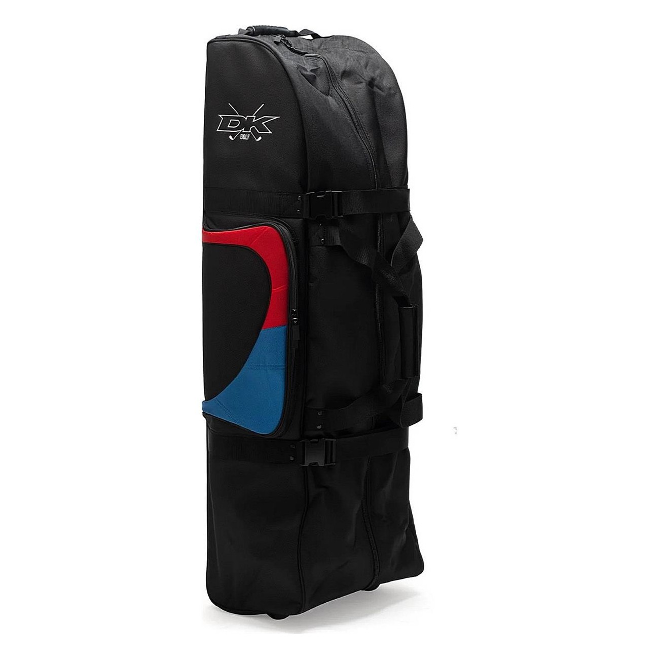 Sac de Voyage Inclinable pour Vélo de Golf DK avec Roues Pivotantes et Protection Interne - 1