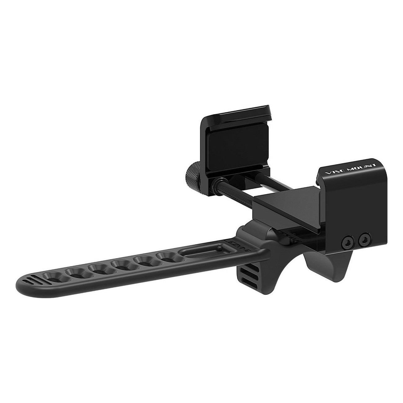 Smart Vise Aluminum Smartphone Stand with Dual Arm Design, Black - 3