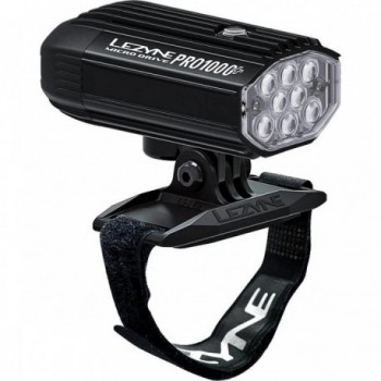 Lampada per Casco Lezyne Micro Drive Pro 1000+ Nero, Luce Bianca, 1000 Lumen, Autonomia 60 Ore, Impermeabile IPX7 - 1 - Luci - 4