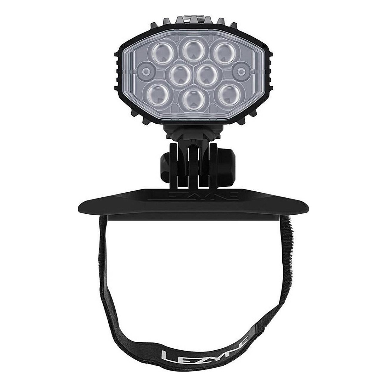 Lampada per Casco Lezyne Micro Drive Pro 1000+ Nero, Luce Bianca, 1000 Lumen, Autonomia 60 Ore, Impermeabile IPX7 - 3 - Luci - 4