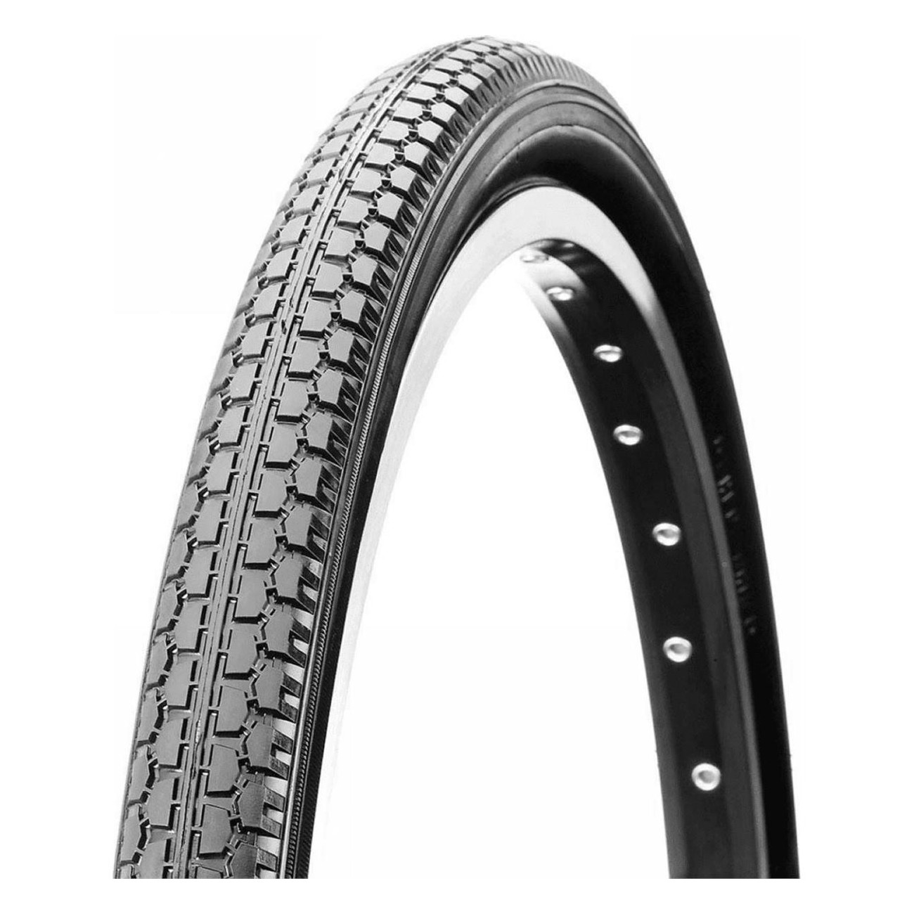 CST 24x1.75 Black Rigid Tire for City Trekking - 644g - 1