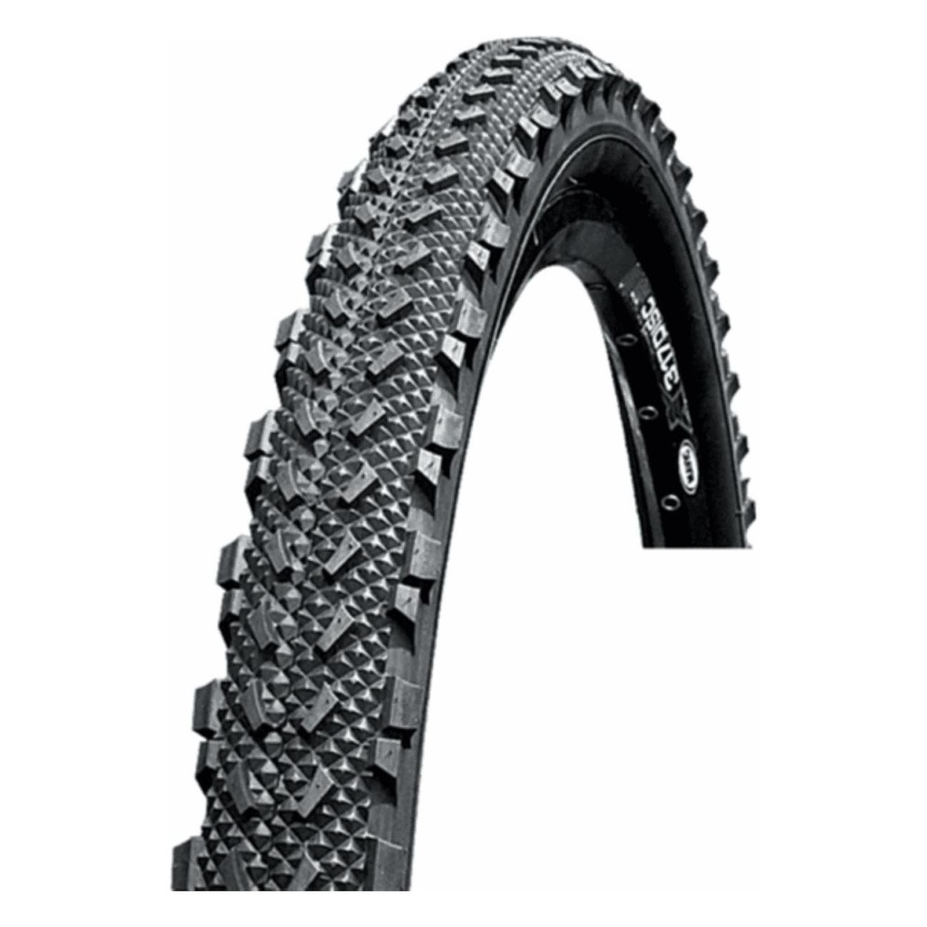 MTB Tire 26x2.00 H-568 Rigid Black for Mountain Bike - Reliable Performance - 1