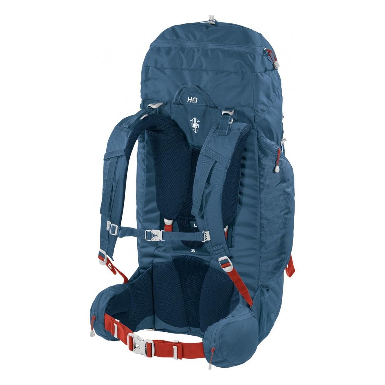 Mochila Rambler 55L Azul para Senderismo y Excursiones - 2