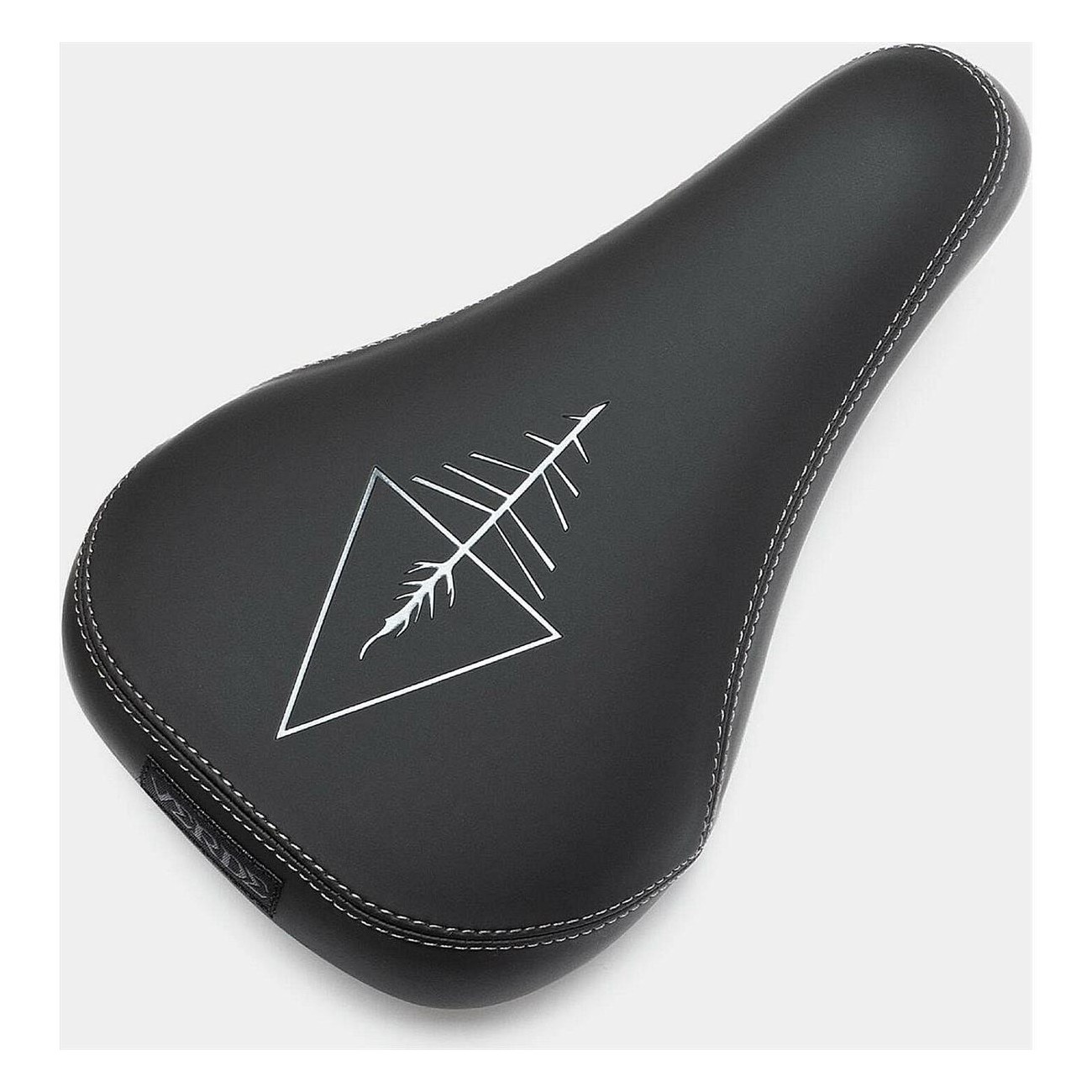 Selle BMX Roots Stealth Pivotal Verte: Confort et Style avec Logo Iconique - 1