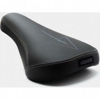 BMX Roots Stealth Pivotal Saddle Green: Comfort and Style with Iconic Logo - 2