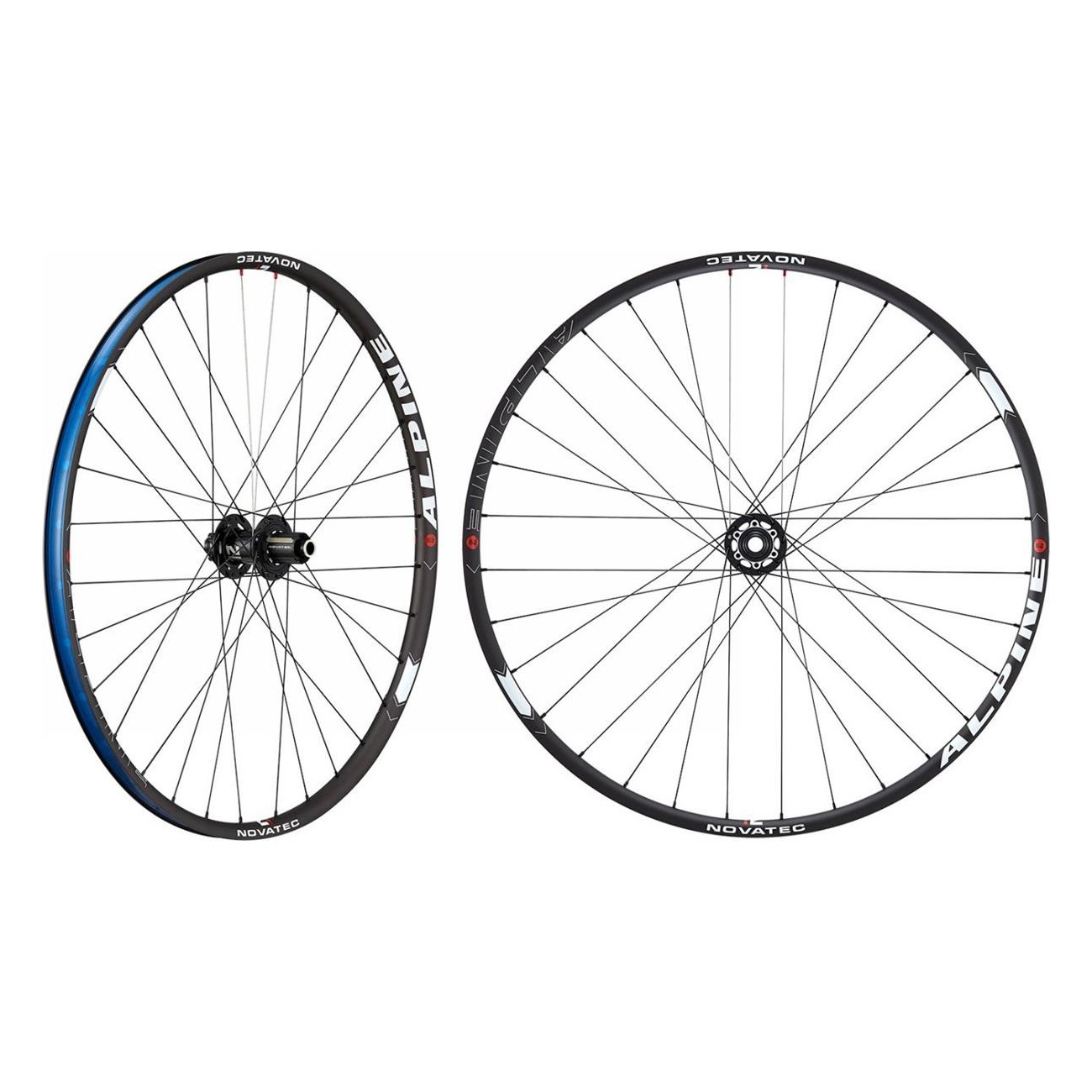 Jeu de roues Novatec Alpine 29' en aluminium pour Enduro et Trail - 1