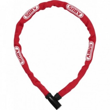 Cadena Candado 4804k de Acero Cementado Rojo 4x750 mm - Seguridad para Bicicletas - 1