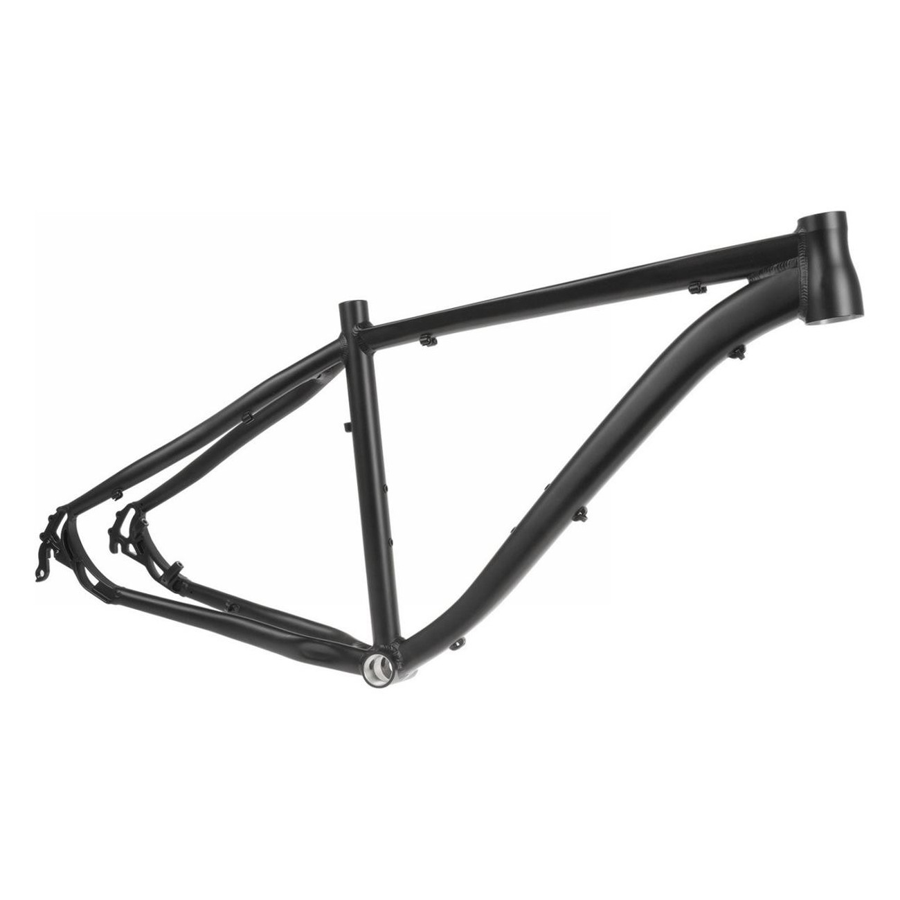 27.5' MTB Frame in Matte Black 6061 Aluminum with Disc Brake, 54 cm - 1