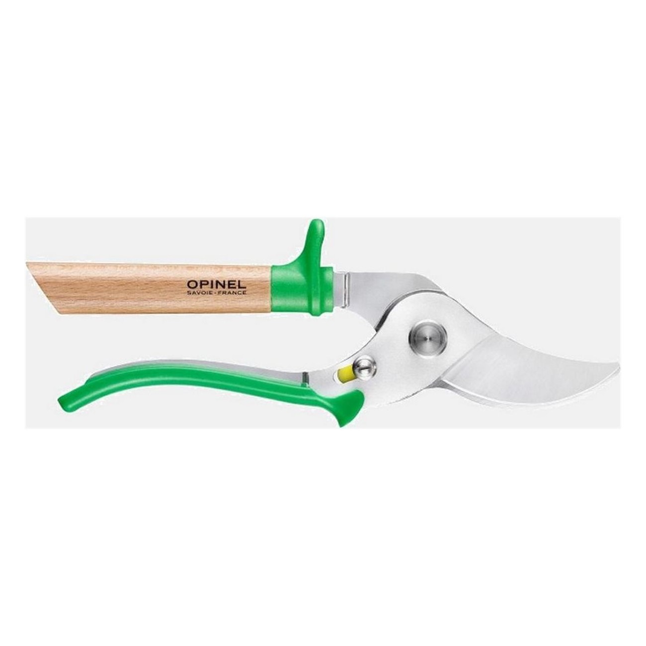 Opinel Prato Green Pruning Shears with Stainless Steel Blade and Beech Handle - 2