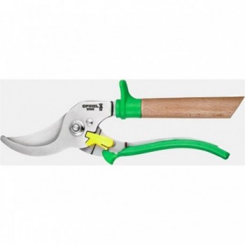 Opinel Prato Green Pruning Shears with Stainless Steel Blade and Beech Handle - 4