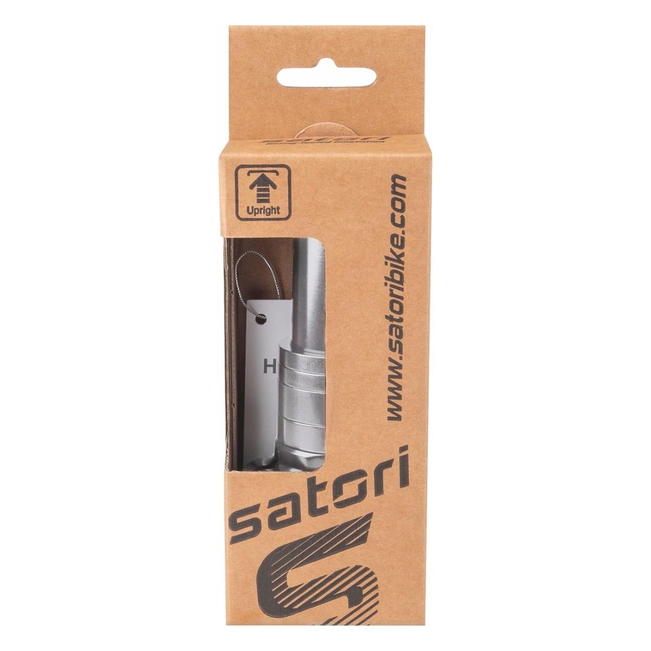 SATORI Heads Up 4 Bike Stem Height Adapter Silver 28.6x117 mm - 2